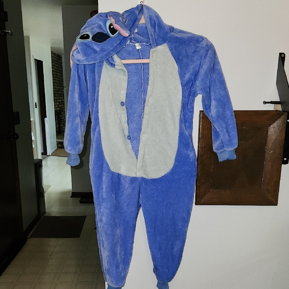 Blue and Gray Kids One Piece Costume